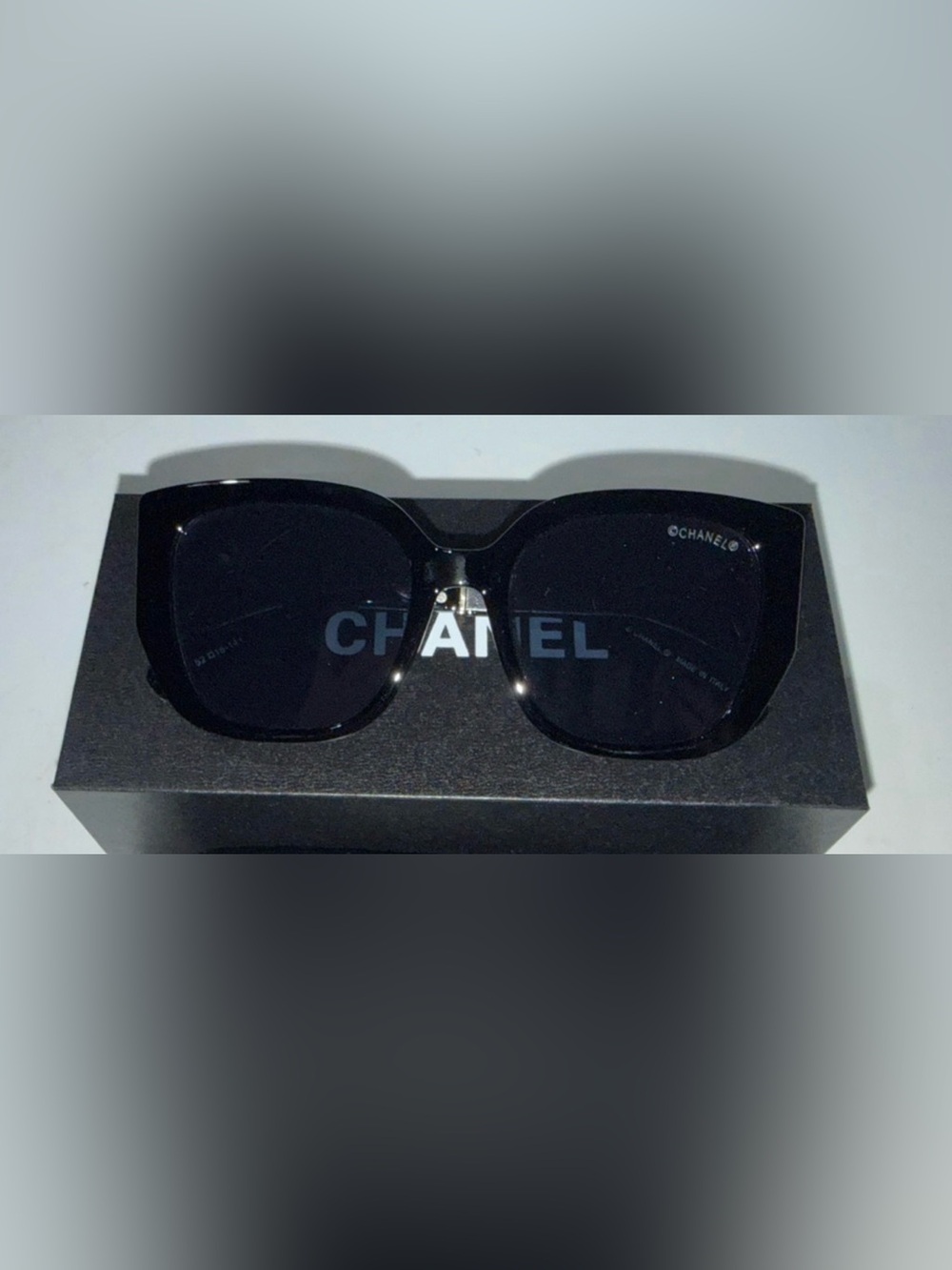Oversized Black Square Sunglasses | Dark Lens Statement Shades